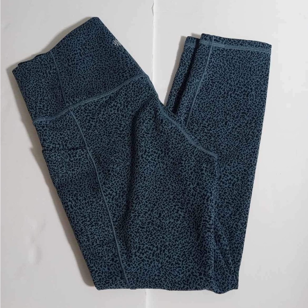 sports pant brand athleta color animal print size M